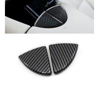 Goodithy Compatible with Mercedes Benz E Class W211, Center Console Armrest Box Lid Switch Button Cover Trim Replacement E200 E300 E350 2005 2006 2007 2008 (Carbon Fiber)