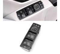 Goodithy Power Window Lift Control Switch Button Complete, Driver Side Master Window Switch Assembly Passenger Door Button for Mercedes Benz C-Class W204 E-Class W207 E212 GLK-Class X204 (Model B)