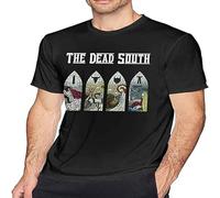 GOODLlFE The Dead South This Little Light of Mine Casual Vintage Men's Cotton Sport Short Sleeve T-Shirt Black XXL