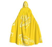 Goodlooking Hello Sunshine Hooded Cloak for Adults â€“ Comfortable and Durable Hooded Cape for Halloween, Easter, Carnival, Christmas