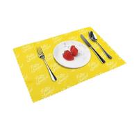 Goodlooking Hello Sunshine Placemats For Dining Table Set Of 4 Heat Resistant Washable Kitchen Parties Coffee Table Decor