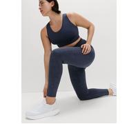 Goodmove Women's Go Move Cool Comfort Embossed High Waisted Gym Leggings - Nightshade - 16 - Blue