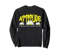 Goodness Beyond Fragrant Flowers, White Floral Nature Art Sweatshirt