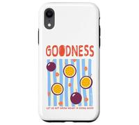 Goodness Galatians 6:9 Christian Faith Passion Fruit Case for iPhone XR