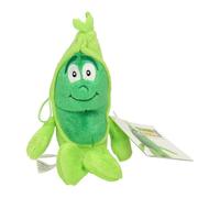 Goodness Gang Plushy Toys - Soft and Safe Stuffed Animals for Kids - Machine Washable and Perfect for Playtime and Bedtime - Full Collection Plush - Sugar Snap Pea Mini,Green