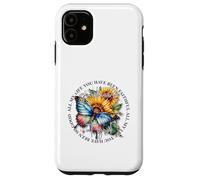 Goodness of God Floral Bible Verse Christian Case for iPhone 11