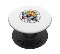 Goodness of God Floral Bible Verse Christian PopSockets Adhesive PopGrip