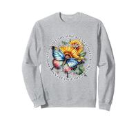 Goodness of God Floral Bible Verse Christian Sweatshirt