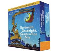 Goodnight, Goodnight, Construction Site and Steam Train, Dream Train Board Books Boxed Set: (Board Books for Babies, Preschool Books, Picture Books for Toddlers): 1