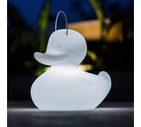 Goodnight Light DUCK-DUCK XL LED designer light for outdoor use in white