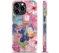 Goodon for iPhone 14 Pro Max Case - Wireless Charging - Dual-Layer Hard Shell & Silicone Cover - Protective Phone Case with Cute Wildflower Designs for Women - Floral Fantasy