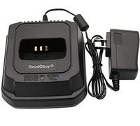 GoodQbuy® Rapid Quick Desktop Charger for ICOM BP-173 Battery IC-T22 IC-T22E IC-W31A IC-W32A IC-W32E IC-T22A IC-T42 IC-T7A IC-Z1A Radio