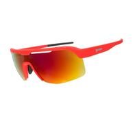 Goodr Dante's Shin Split Inferno Sunglasses - Stylish Comfort for Runners in Bold Red
