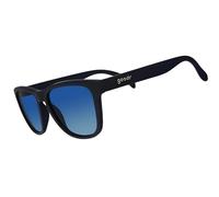 goodr Drinks Seawater, Sees Future, Polarised Sunglasses For Men & Woman, Medium Sized (OG), Navy Solid Frame with Blue Gradient Lenses, UV400 Protection, No Slip, No Bounce