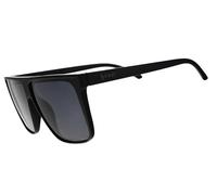 goodr Fashion W ropout, Polarised Sunglasses for Men & Women, Large Sized (FLY G), Black Solid Frame with Black Non-Reflective Lenses, UV400 Protection, No Slip, No Bounce