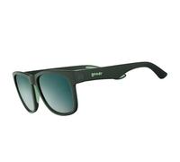 goodr Mint Julep Electroshocks, Polarised Sunglasses for Men & Women, Large Sized (BFG), Green Frame with Green Gradient Lenses, UV400 Protection, No Slip, No Bounce