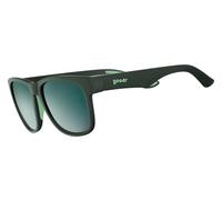 goodr Mint Julep Electroshocks Polarised Sunglasses, Large Sized (BFG), Green Solid Frame with Green Gradient Lenses, UV400 Protection, No Slip, No Bounce