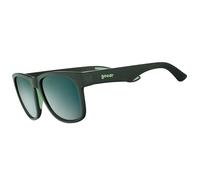 goodr Mint Julep Electroshocks Polarized Sunglasses for Men & Women, Dark Green Solid Frame with Green Gradient Lens, UV400 Protection, No Slip, No Bounce, Dark Green
