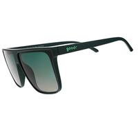 goodr Tends To Get Noticed, Polarised Sunglasses for Men & Women, Large Sized (FLY G), Green Solid Frame with Green Gradient Lenses, UV400 Protection, No Slip, No Bounce