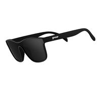 goodr The Future is Void, Polarised Sunglasses for Men & Woman, Medium Sized (VRG), Black Solid Frame with Black Non-Reflective Lenses, UV400 Protection, No Slip, No Bounce