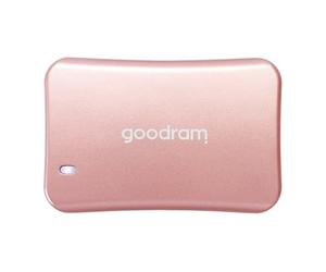 GoodRam - External SSD - HX200 - USB Type C + A - High Speed USB 3.2 Gen. 2 Interface - For PCs, Laptops, Smartphones, TVs and Consoles - 500 GB - Rose Gold