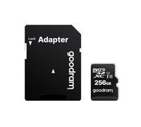 Goodram M1aa 256 Gb Microsdxc Uhs-i Class 10 in Black | Size: 16 GB Goodram Black 16 GB