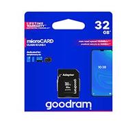 Goodram MicroSD Kaart 32 GB Class 10 UHS I with Adaptor
