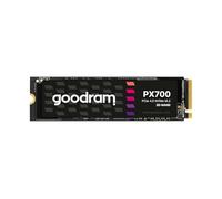 goodram - SSD Drive PX700-1TB - PCIe 4x4 M.2 2280 - Compatible with Notebooks, Laptops and PC Desktops, Solid State Drive Black 7400 MB/s Read