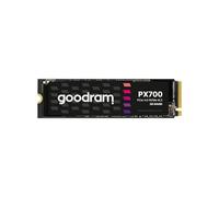 GoodRam - SSD Drive PX700-4TB - PCIe 4x4 M.2 2280 - Compatible with Notebooks, Laptops and PC Desktops, Solid State Drive Black 7400 MB/s Read