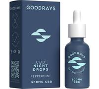 Goodrays Peppermint Flavour CBD Oil Night Drops 15ml (500mg)