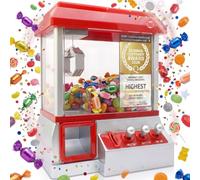 GOODS+GADGETS® Candy Grabber Machine - Coin-Operated Claw Arcade