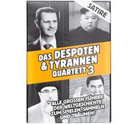 GOODS+GADGETS® Dictator Card Game - 32 Tyrants & Despots Quartet