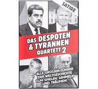 GOODS+GADGETS® Dictators Card Game - 32 Evil Leaders, Tyrants & Despots