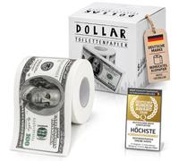 GOODS+GADGETS® Dollar Toilet Paper - Funny Gag Gift, 200 Sheets | $100 bill print on multi-ply toilet paper - comes in a gift box - perfect for White Elephant & Secret Santa