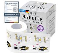 GOODS+GADGETS® Funny Wedding Toilet Paper Gift - 200 Sheets
