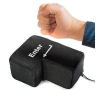 GOODS+GADGETS® Giant Enter Button XXL - USB Stress-Relief Desk Gadget