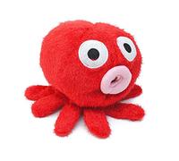 GOODS+GADGETS Octopus Cosmetic Tissue Dispenser - Red Plush Playful/Decorative Octopus Tissue Box Dispenser