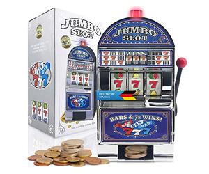GOODS+GADGETS One-Armed Bandit - Slot Machine Gambling Machine with Casino Sound & Light Effects