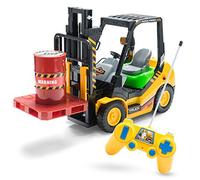 GOODS+GADGETS® RC Forklift Truck 1:14 - Radio Control with LED Lights