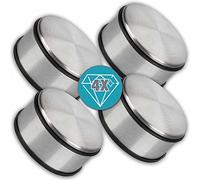 GOODS+GADGETS® Stainless Steel Door Stop 1.2 kg - 4 Pack