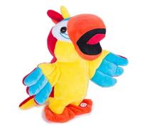 GOODS+GADGETS® Talking Parrot Plush Toy - Repeats, Dances & Sings | Interactive singing parrot records & mimics your voice, plays melodies, flutters & dances - fun gift for kids