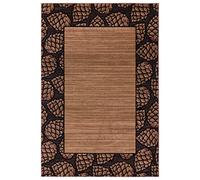 Goods of the Woods Cabin Pine Cones Hearth Rug