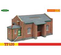 Goods Shed - Red Brick Station / Depot Building TT Gauge Hornby TT:120 TT9020
