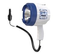 GOODSMANN Spotlight Outdoor Handheld 12v Spot Light 1400 Lumen spotlights with Cigarette Lighter for Boat Marine Glare-Free Bright Plug in Spotlight for Car Corded Floodlight