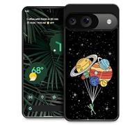 Goodsprout Compatible with Google Pixel 10/10 Pro Case,Amazing Pattern Design Shockproof Anti-Scratch Hard PC Back Case for Google Pixel 10/10 Pro Alien Balloon Solar System