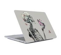 Goodsprout Computer Case for MacBook Air 13.6 Inch Butterfly Gentle Skull Colorful Pattern Clear Release 2022 Model A2681/A3240 Hard Shell Case Compatible with MacBook Air 13.6 Inch