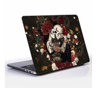 Goodsprout Computer Case for MacBook Air 13.6 Inch Embrace The Skeleton Dance Colorful Pattern Black Release 2022 Model A2681/A3240 Hard Shell Case Compatible with MacBook Air 13.6 Inch
