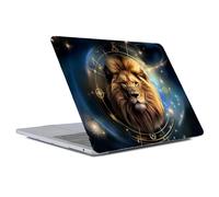 Goodsprout Computer Case for MacBook Air 15 Inch Lion in The Compass Colorful Pattern Clear Release 2023 Model A2941/A3241 Hard Shell Case Compatible with MacBook Air 15 Inch