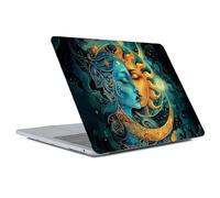 Goodsprout Computer Case for MacBook Air 15 Inch Moon Sun Superimposed Colorful Pattern Clear Release 2023 Model A2941/A3241 Hard Shell Case Compatible with MacBook Air 15 Inch