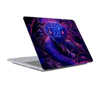 Goodsprout Computer Case for MacBook Air 15 Inch Purple Shady Snake Colorful Pattern Clear Release 2023 Model A2941/A3241 Hard Shell Case Compatible with MacBook Air 15 Inch